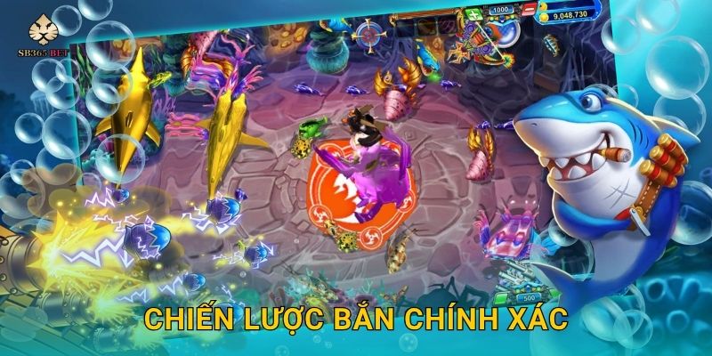 Crazy Fish Shooter năng động – Săn thưởng tốc độ cao tại Sb365 3 Chiến lược bắn chính xác