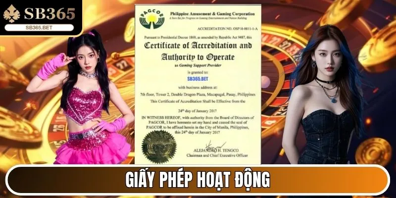 Sb365 - Nhà Cái Trực Tuyến Uy Tín Dẫn Đầu Thị Trường 2025 26 Giấy phép hoạt động